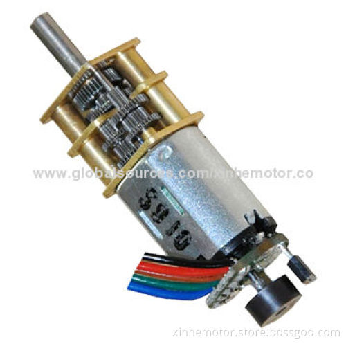 12mm Mini Metal Gear Motors with Encoder 12CPR